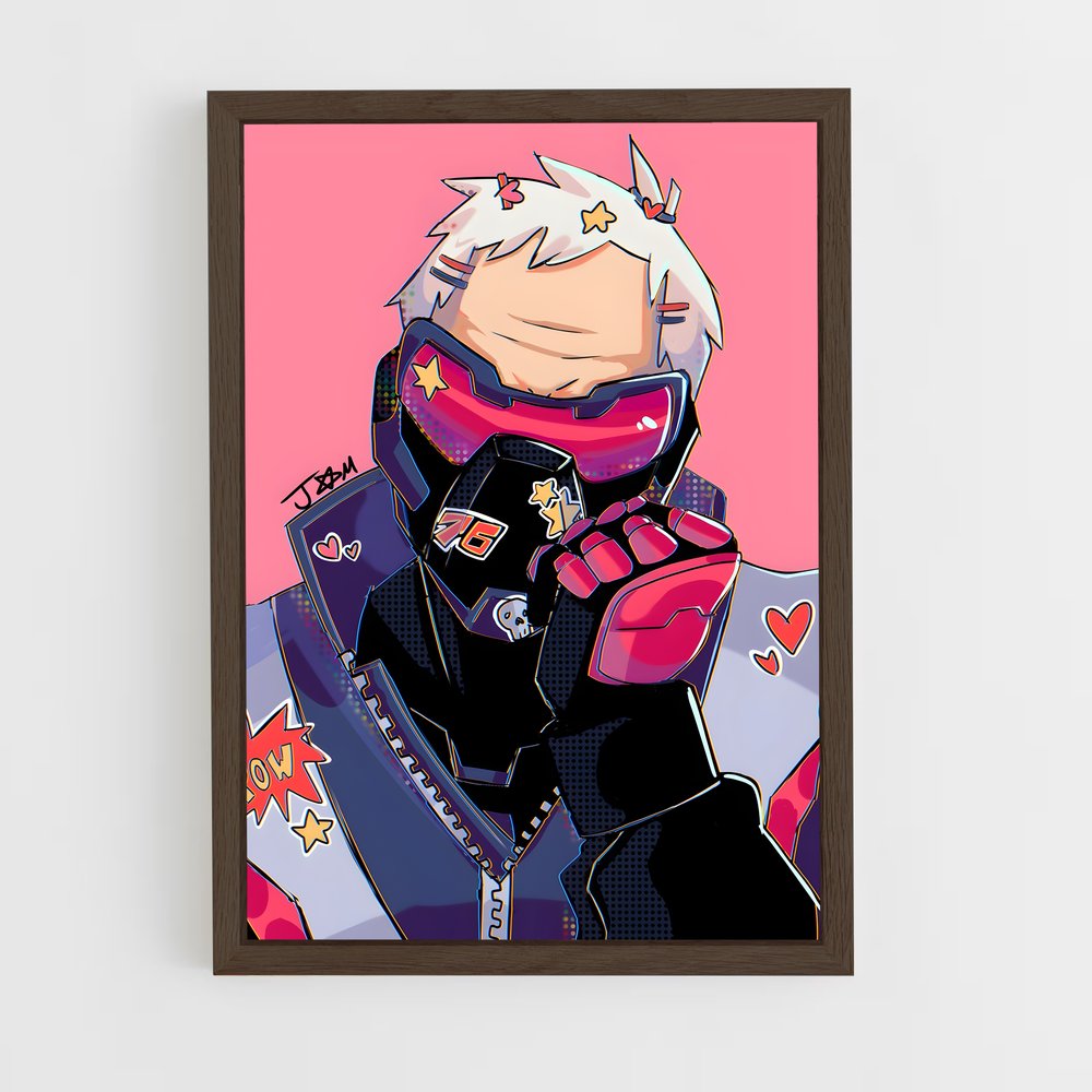 Poster Soldier Votre – affiche Overwatch (vue 5)